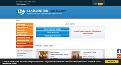 Desktop Screenshot of lakasok.com